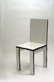 Designer Chair - Painted and Shaped Wood